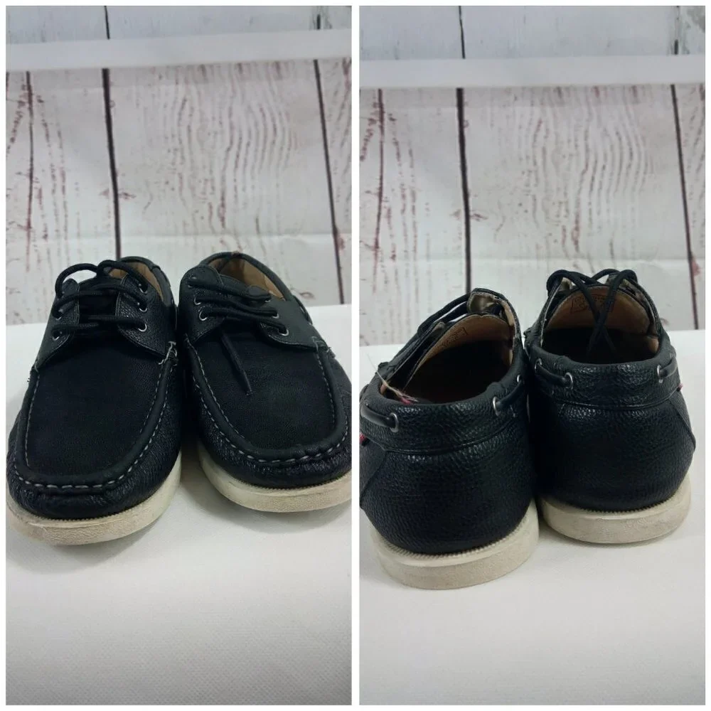 Phat Farm Classic Black Lace Up Casual Shoes 10